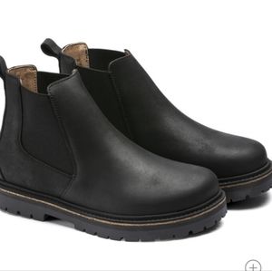 Birkenstock Stalin Boots (Grey-Black Nubuck)